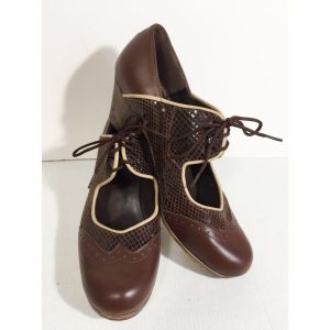 Gallardo. Модель Fatima cordones. Коричневая кожа. Каблук 5см. Gallardo. Модель Fatima cordones. Коричневая кожа. Каблук 5см.